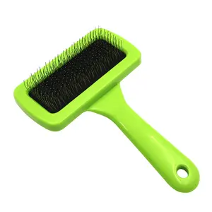 Cheap Pet Grooming Tool Hair Cleaning Stainless Steel Slicker Brush For Dogs And Cats