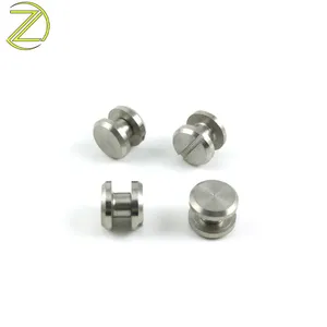 ที่กำหนดเองคู่แบนหัว Semi Tubular Rivets สแตนเลส Blind Rivets