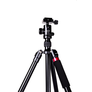 デジタル一眼レフカメラ用ボールヘッド付きプロフェッショナルアルミニウムフロディング三脚 - Product Image 3