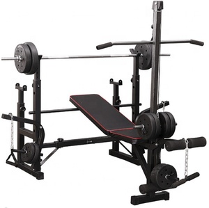 Multi-function <strong>Bench</strong> Press <strong>Weightlifting</strong> Machine Fitness Gym <strong>Bench</strong> - Product Image 5