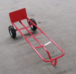 200kgs भारी शुल्क बहु बोरी हाथ ट्रक और ट्राली के साथ वायवीय टायर पहिया - Product Image 5