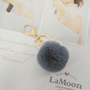 Yongze Yiwu clave diseñador bola muñeca pavimenta piel llavero promocional encantos - Product Image 4