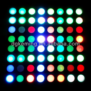 Dia. 5mm tam renkli <span class=keywords><strong>2</strong></span>.3 inç rgb 8x8 dot matrix led ekran - Product Image 2