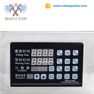 Bespacker XK-280 manual botella de agua bebidas leche pasta líquida máquina de llenado - Product Image 5