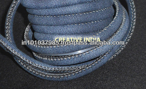 Cordon de bricolage en cuir cousu double face de haute qualité de 4mm pour bracelets et bijoux résultats de bijoux en gros et composants - Product Image 2