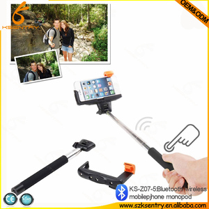 High Quality wireless Bluetooth Extendable Monopod Support System Iphone/ Android/ Smart-phone - Product Image 1
