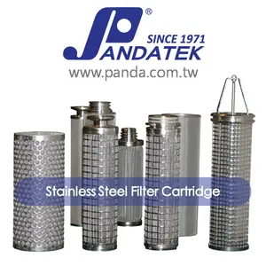 Filter Air, Katrid Penyaring Kopi Baja Tahan Karat Silinder untuk Pemurni Air Hidrogen