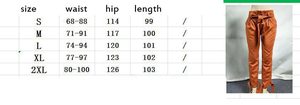 <span class=keywords><strong>Pantaloni</strong></span> da <span class=keywords><strong>donna</strong></span> in Chiffon a vita alta <span class=keywords><strong>con</strong></span> cravatta <span class=keywords><strong>con</strong></span> fiocco e coulisse <span class=keywords><strong>con</strong></span> elastico in vita <span class=keywords><strong>pantaloni</strong></span> Casual <span class=keywords><strong>pantaloni</strong></span> E52154 - Product Image 3