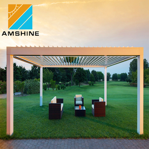 Motorizado impermeable pérgola automático persianas de aluminio <span class=keywords><strong>techo</strong></span> - Product Image 2