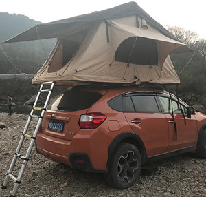 <span class=keywords><strong>Precio</strong></span> de fabricación acampa impermeable coche de techo superior tienda con toldo para coches - Product Image 2