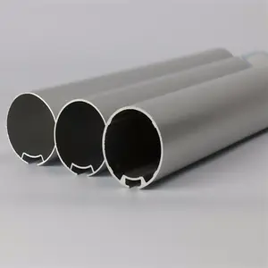 Rideau intelligent Tube tubulaire en aluminium de 38 mm pour matériaux pour stores enrouleurs