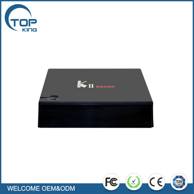S905 KII Pro DVB-S2 + T2 TV Box Amlogic Quad-core 2/16G Kodi Dual Wifi para Android