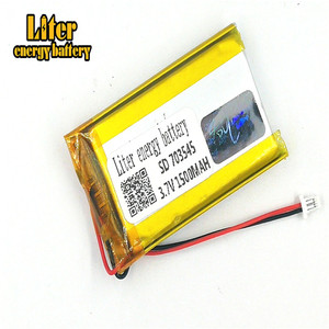 Plug 1,0-2 p <span class=keywords><strong>3</strong></span>,7 V 703545 1500 mAh factory high quality Lithium Polymer Li-ion battery liPo battery - Product Image 3