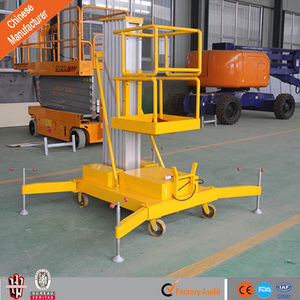 Portabel Listrik Hidrolik Telescopic Mast Aluminium Alloy Lift Loteng Tangga Lift - Product Image 5