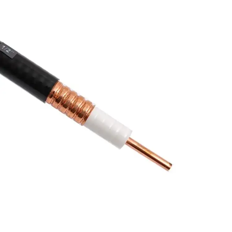 1/2 "de baja pérdida física espuma de aislamiento de telecomunicaciones de RF Cable de alimentación 1 2 pulgadas 1/2" rf cable coaxial