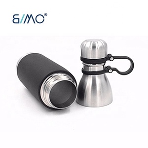 Taza de vacío de 500ml, doble pared, acero inoxidable 304, termos aislados para bebidas, botella de agua con asa de fácil transporte - Product Image 5