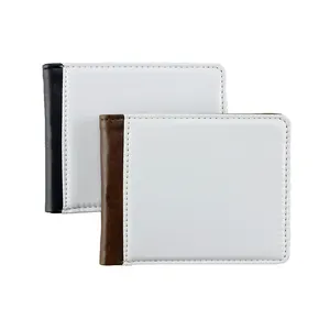 NOVELCASES Dye Sublimation Blanks PU Leather Bi-Fold Gentlemen Wallet