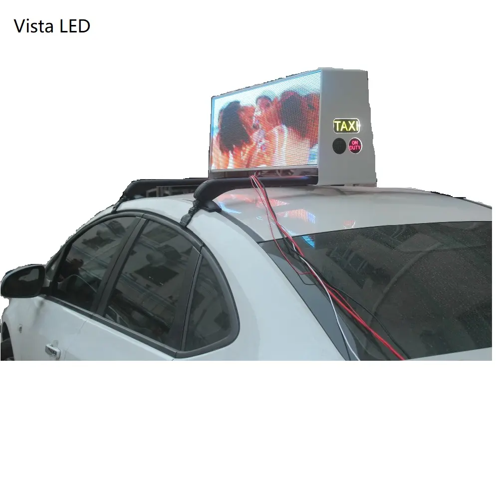 Lampu dan Lampu Iklan Atas Atap Taksi Berlampu Led