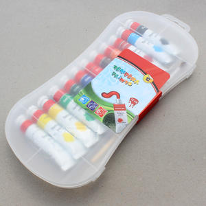 Su misura di alta qualità <span class=keywords><strong>12</strong></span> di colore arte pittura a guazzo PP scatola di 12ml tempera vernice - Product Image 6