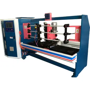 CS703 3 Shafts Medical Adhesive tape roll automatic cutting machine