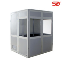 Cabine insonorisée portable SINGDEN SIB003 pour interprète, utilisation durable, cabine de traduction, cabine d'interprétation professionnelle