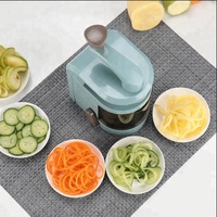 Hete Verkoop Groentesnijder Hakselaar Spiralisator Versnipper Multifunctionele Courgette Noedelmaker Aardappelspiraalsnijder