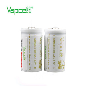 Vapcell <span class=keywords><strong>16340</strong></span> 800 мАч, 7A, лучшая аккумуляторная батарея <span class=keywords><strong>16340</strong></span>, батарея <span class=keywords><strong>16340</strong></span>, литий-ионный аккумулятор <span class=keywords><strong>16340</strong></span>, 100% оригинальный фонарик <span class=keywords><strong>16340</strong></span> - Product Image 3