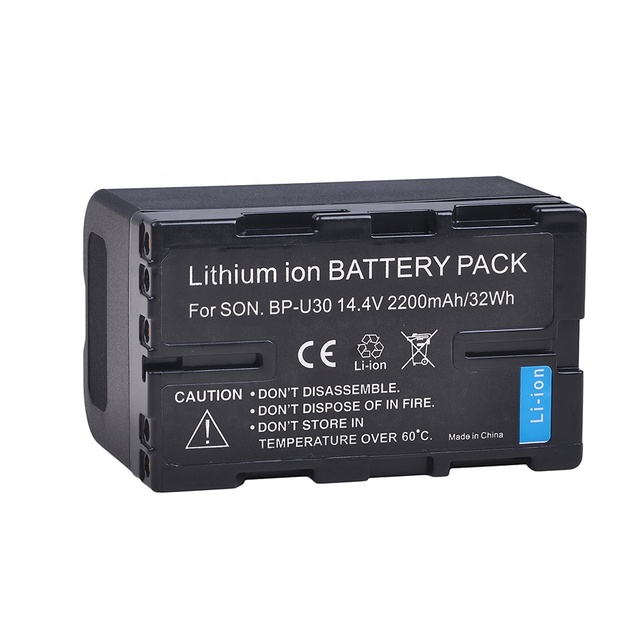 BP-U30 BPU30 BP U30 14.4V 2200mAH Camera Battery for Sony BP U30 U60 U90 XDCAM EX PMW 100 150 160 200 PMW EX1 EX3 F3 F3K