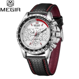 En gros <span class=keywords><strong>pas</strong></span> <span class=keywords><strong>cher</strong></span> megir <span class=keywords><strong>montre</strong></span> 1010 modèle hommes cadeau ensemble <span class=keywords><strong>montre</strong></span> - Product Image 4