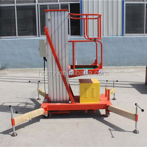 נייד אישי מעלית אנכי תורן מעלית ידנית חשמלי אדם אחד נייד אחד איש הרם למכירה - Product Image 2