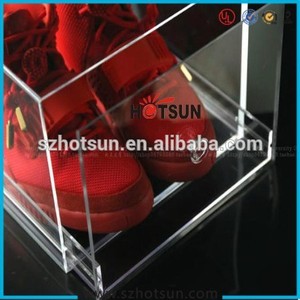 custom acrylique transparent boîte de chaussures nike avec tiroir - Product Image 4