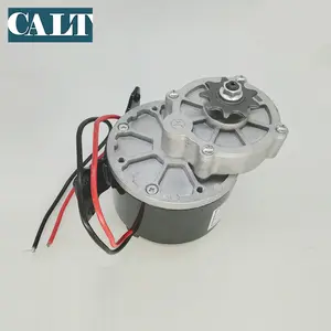 12v MY1016Z fırça DC Motor 250w elektrikli bisiklet motoru