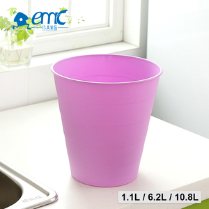 <span class=keywords><strong>Pattumiera</strong></span> di plastica rotonda con filo colorato di qualità superiore in diverse dimensioni - Product Image 2