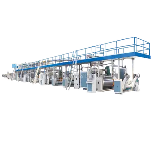 High Speed 5ply Packaging Corrugated Cardboard Production Line for Paper Box Making Machine Price