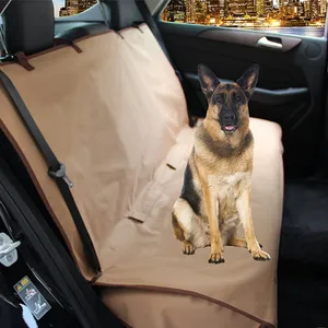 Durable oxford dog car back seat cover pet travel protector non slip accessories