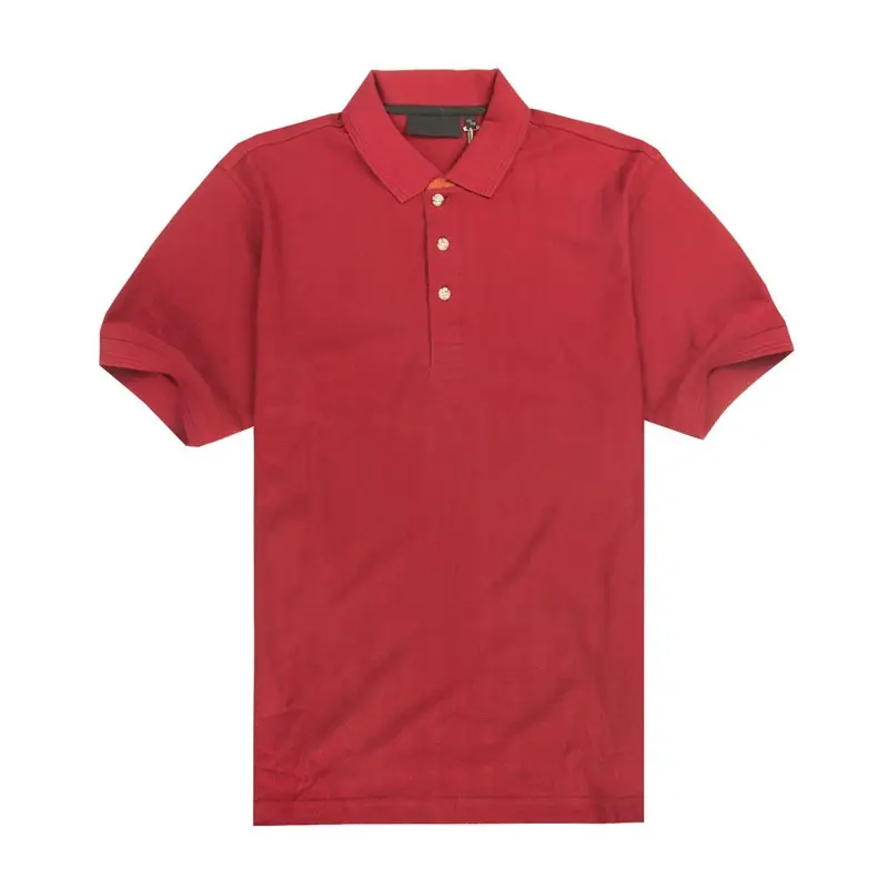 Camisa de polo mercerizada de algodão, plus size, 100%, manga curta, roupas altas masculinas