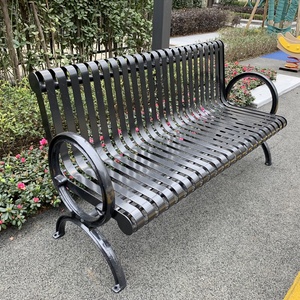Banc <span class=keywords><strong>de</strong></span> <span class=keywords><strong>jardin</strong></span> <span class=keywords><strong>en</strong></span> fonte antique personnalisé <span class=keywords><strong>de</strong></span> haute qualité <span class=keywords><strong>en</strong></span> métal pour l'extérieur - Product Image 1