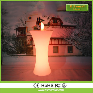 LED de iluminación de alta cocktail <span class=keywords><strong>bar</strong></span> mesa de fiesta de discoteca KTV/las mejores mesas de cóctel - Product Image 1