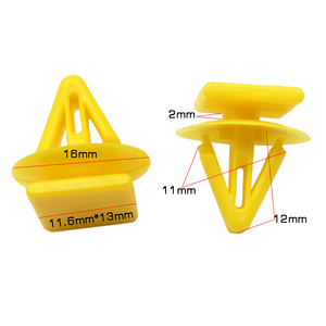 Clips universels en <span class=keywords><strong>plastique</strong></span> de haute qualité pour voiture Clips de rivets de réparation de garde-boue de porte en <span class=keywords><strong>plastique</strong></span> pour voiture - Product Image 3