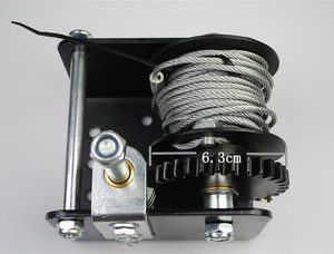 600kg חדש תוכנן עופות כננת תולעת ציוד יד כננת - Product Image 4