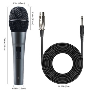 Cancelación de ruido <span class=keywords><strong>karaoke</strong></span> portátil micrófono para hablar <span class=keywords><strong>en</strong></span> público a casa KTV - Product Image 2