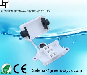 Greenway-caja de conexiones a prueba de agua, M644 IP44, caja de conexiones de plástico de 2 pines, precio bajo