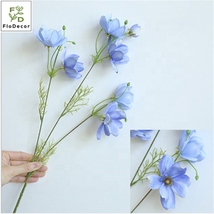 Venta al por mayor <span class=keywords><strong>Cosmos</strong></span> artificiales margaritas tela de seda decoración de la boda <span class=keywords><strong>Bipinnatus</strong></span> crisantemo Galsang flor - Product Image 4