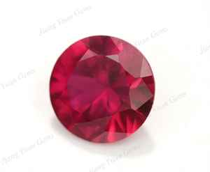 Grandes gemas sintéticas rubí #5 de la forma redonda Rubies venta - Product Image 4