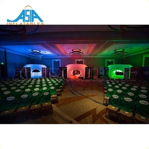 Carpa Domo Inflable para Jardín con Techo Abierto / Carpas Iglú Inflables con Luz LED para Eventos - Product Image 3