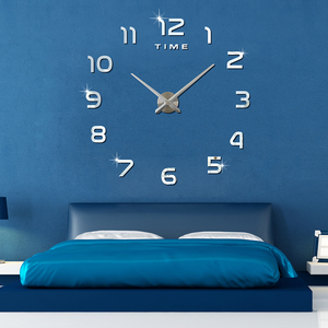 Sáng Tạo 3D DIY Số La Mã Acrylic Gương Tường Sticker Đồng Hồ Trang Trí Nội Thất Bức Tranh Tường Đề Can Món Quà Tốt Nhất Sienos Valanda - Product Image 1