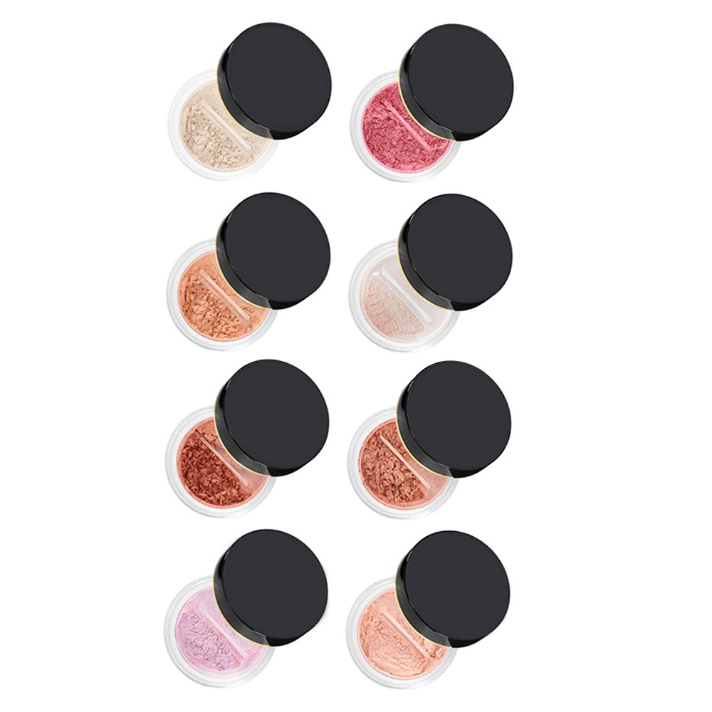 Профессиональное косметическое средство, макияж пудра 20 видов цветов алмазов свечение средство, макияж для лица, бронзер, блестящее Жемчуг Свободные маркер порошок освещения