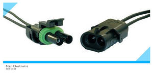 10811963燃料ディーゼルインジェクター燃料レール用<span class=keywords><strong>2</strong></span>ピン自動防水コネクタ自動ワイヤーハーネスピグテールコネクタ - Product Image 5