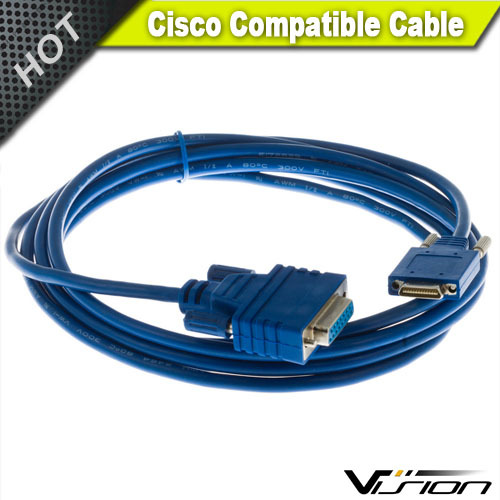 Cisc0 - X.21 Cable (DCE) - 26 Pin Smart Serial (M) - DB-15 (F)