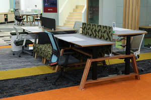 Akıllı Ayakta Masası Elektrik Yüksekliği Ayarlanabilir ofis masası akıllı Tasarlanmış bilgisayar Masası Masa - Product Image 2